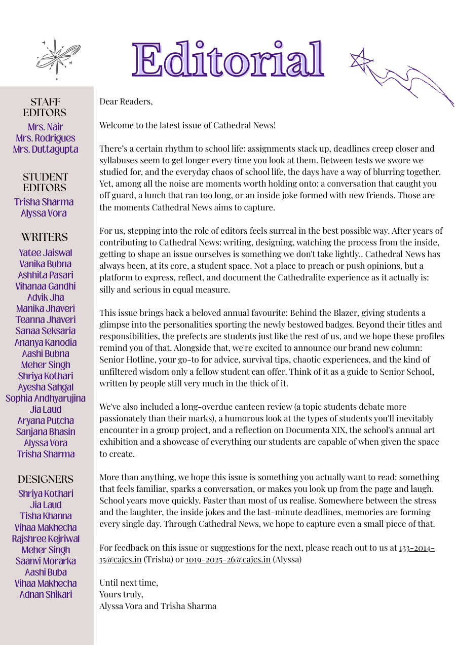 Cathedral News, May edition, page 2