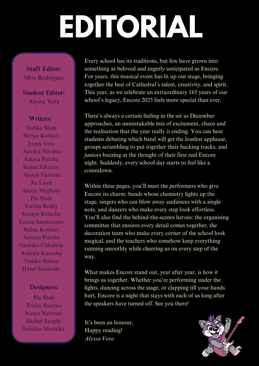 Encore Magazine, page 2