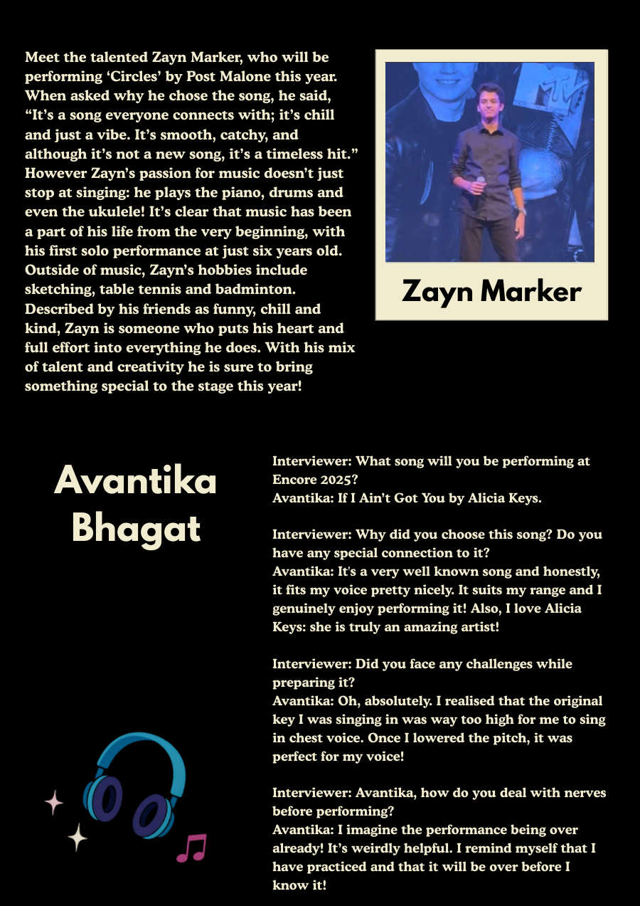 Encore Magazine, page 5