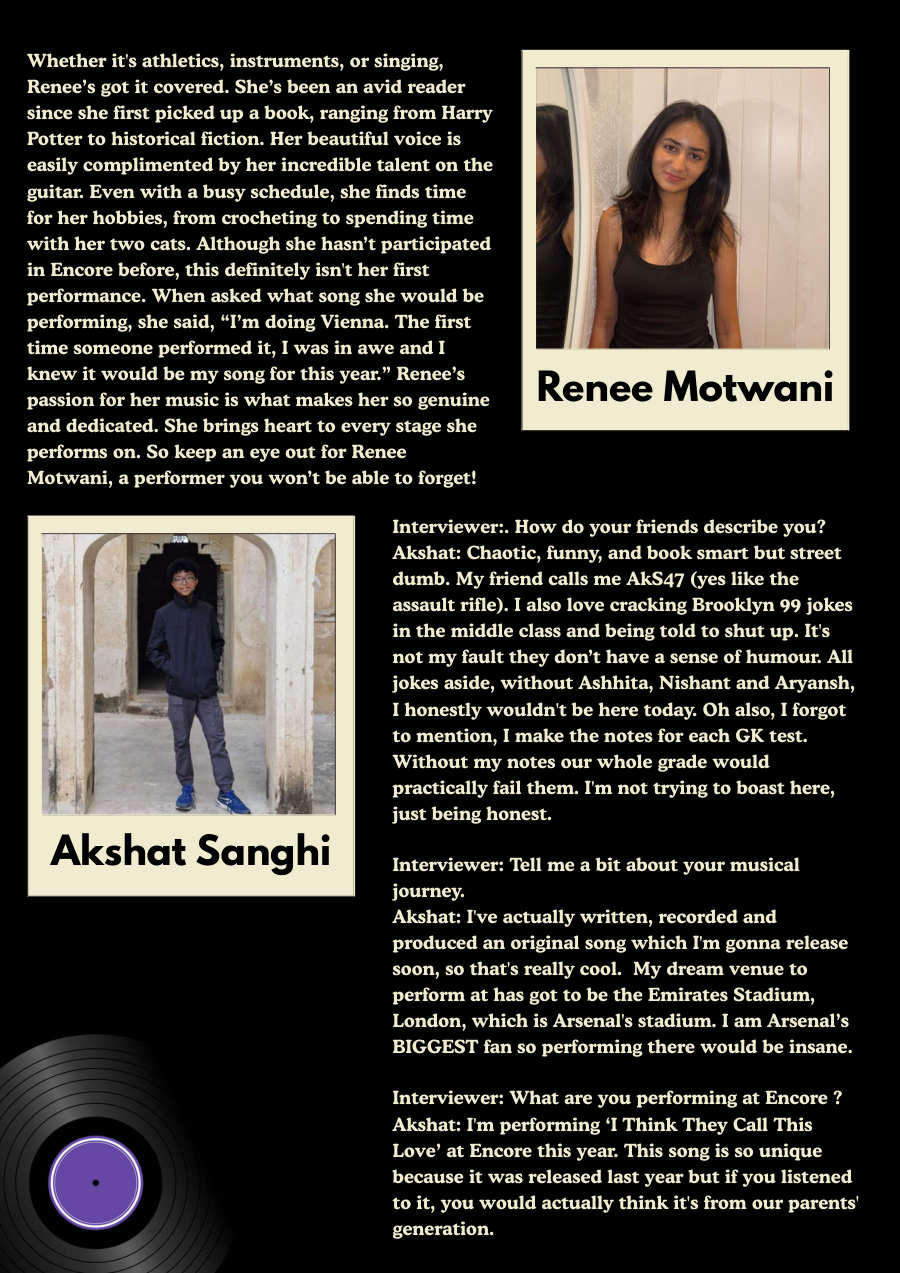 Encore Magazine, page 6